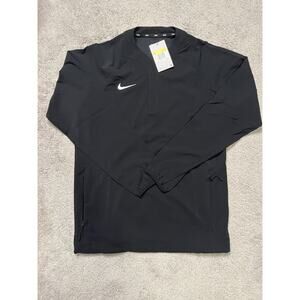 Nike Baseball Black Long Sleeve Pregame Top Mens Small DO9174-010